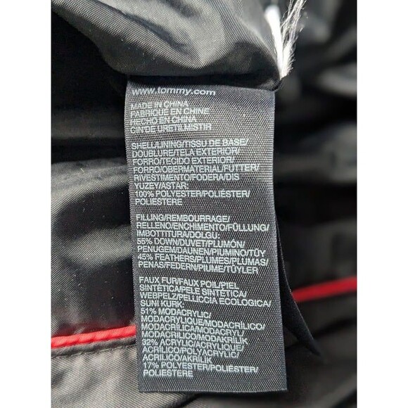 Tommy Hilfiger long down coat XL - Picture 10 of 10